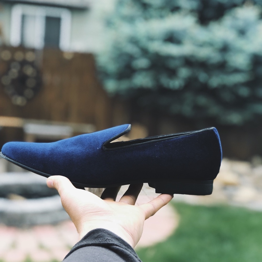 Steve Madden suede loafers